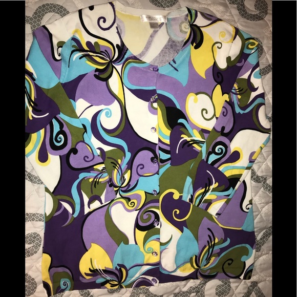 August Silk Cardigan - Picture 7 of 7